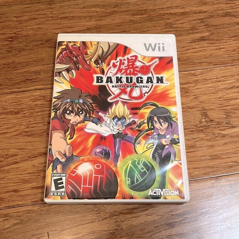Bakugan Battle Brawlers Wii video game and Instruction booklet and case - Picture 2 of 10